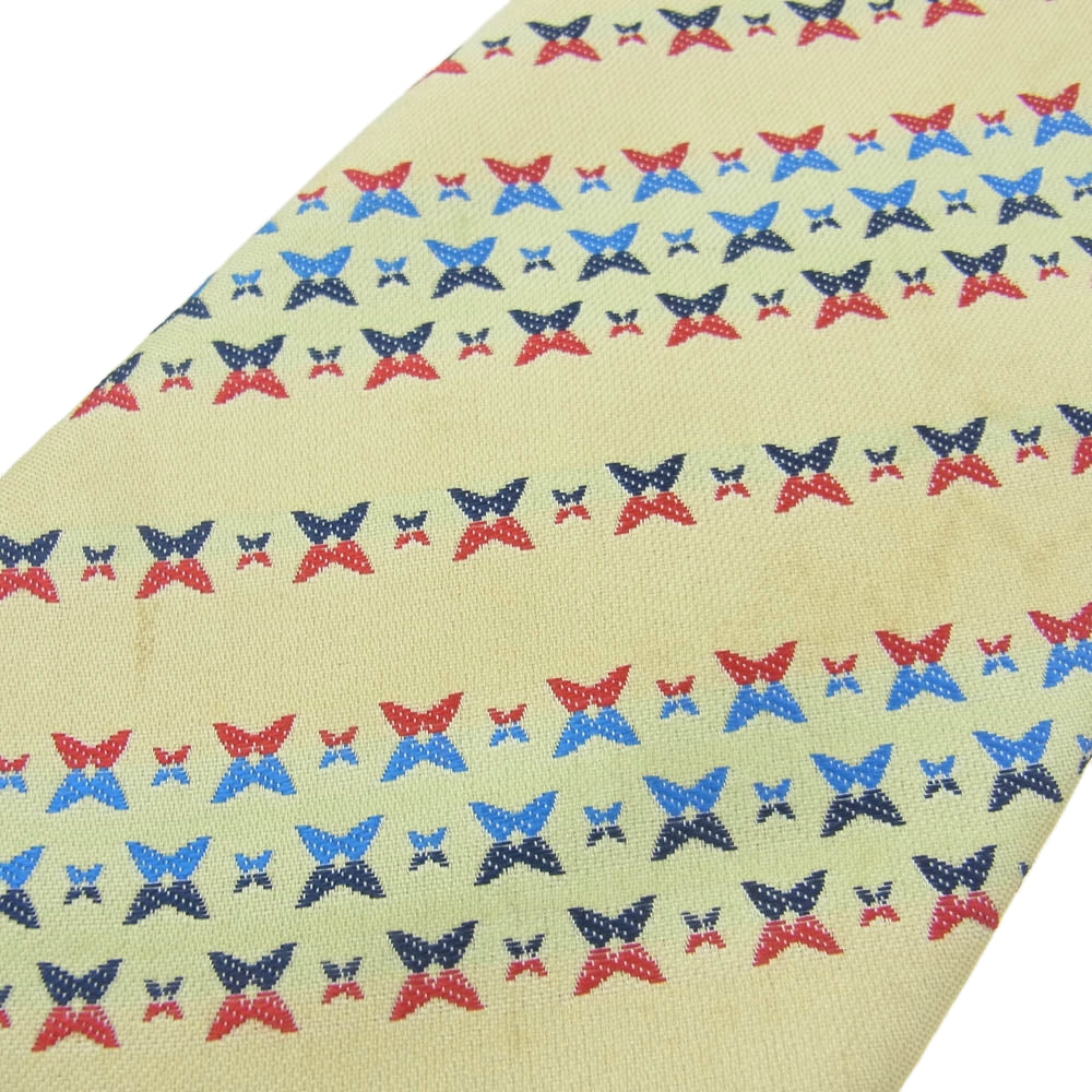 LOUIS VUITTON ルイ・ヴィトン 総柄 レジメンタル ネクタイ マルチカラー系【中古】