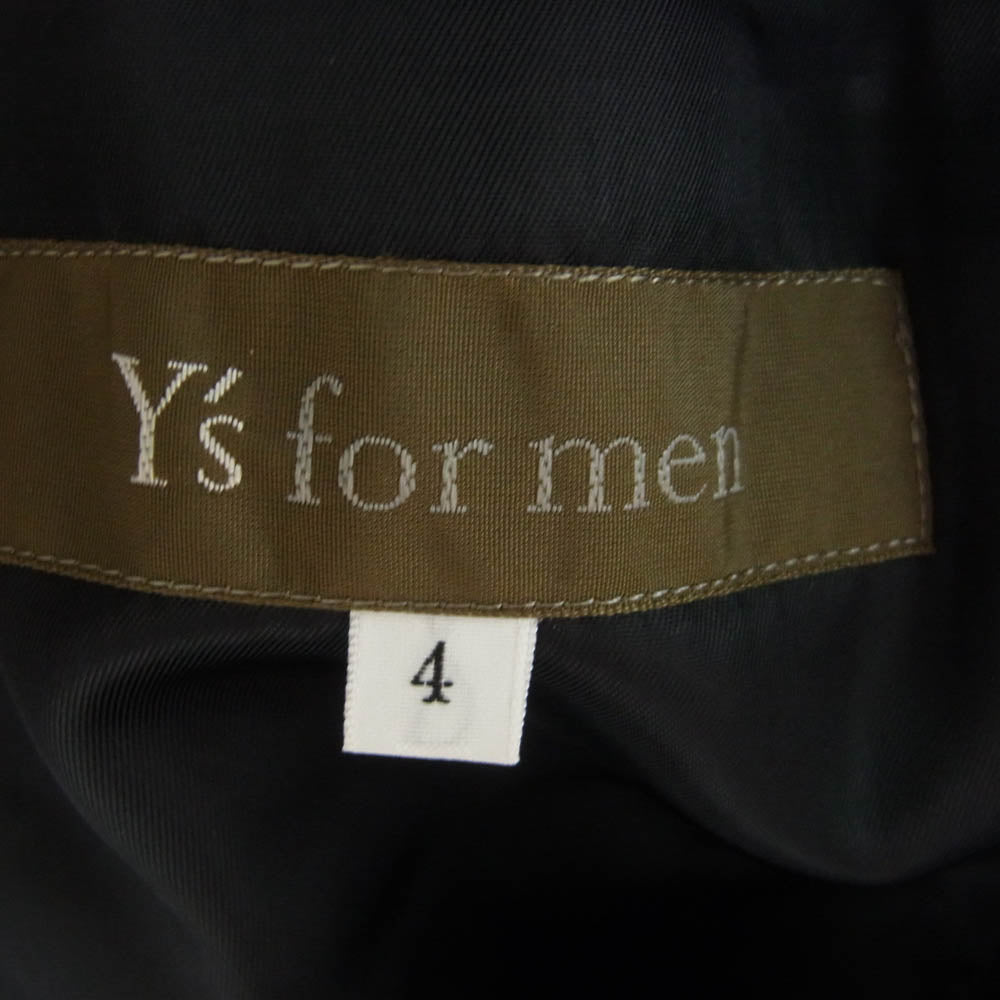 Y's Yohji Yamamoto ワイズ ヨウジヤマモト MM-J13-100 3ツボタン テーラード ジャケット ブラック系 4【中古】