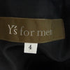 Y's Yohji Yamamoto ワイズ ヨウジヤマモト MM-J13-100 3ツボタン テーラード ジャケット ブラック系 4【中古】