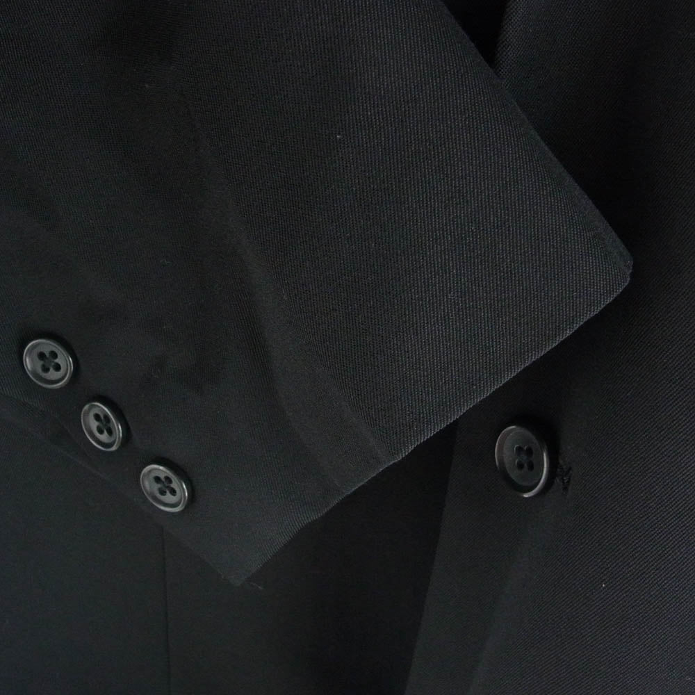 Y's Yohji Yamamoto ワイズ ヨウジヤマモト MM-J13-100 3ツボタン テーラード ジャケット ブラック系 4【中古】