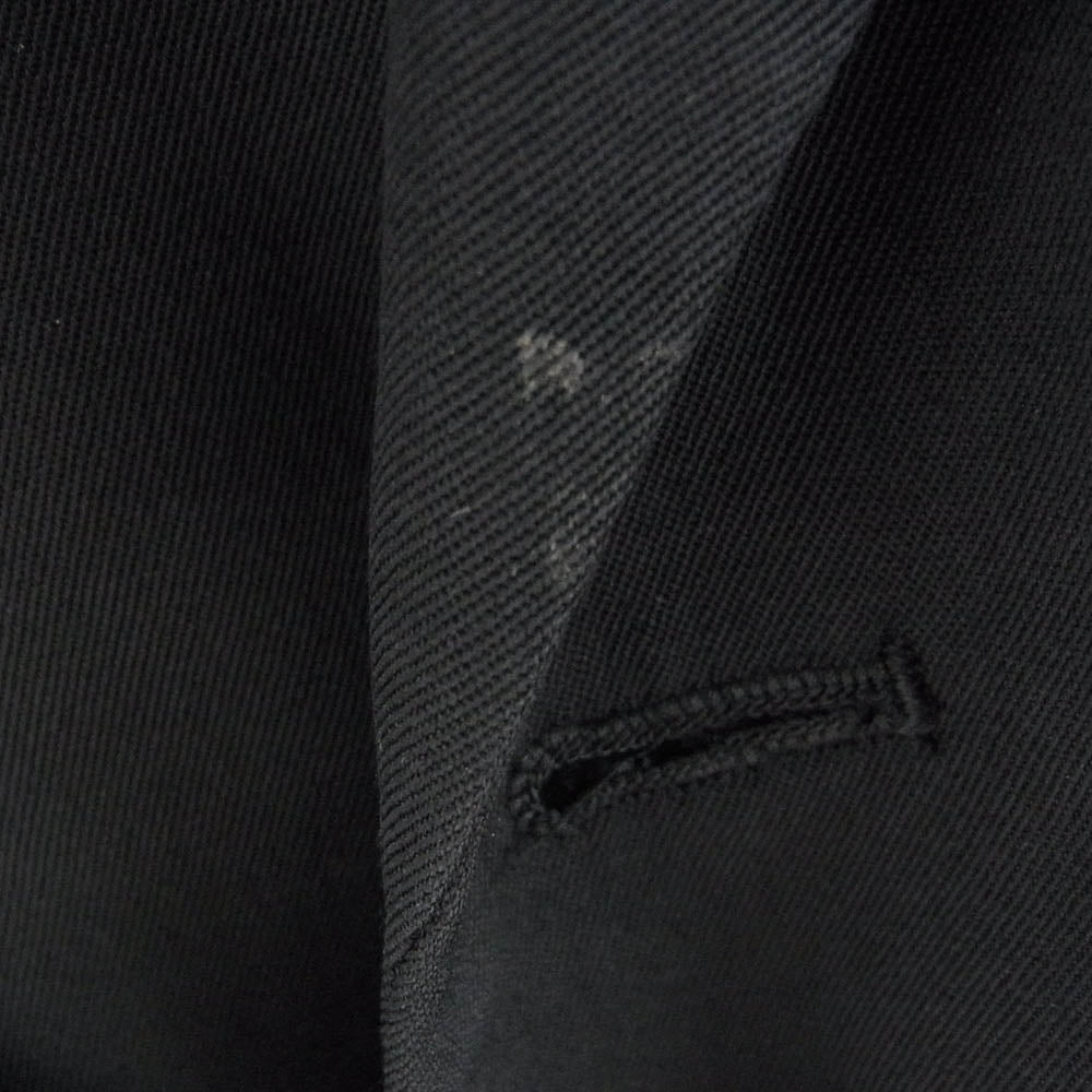 Y's Yohji Yamamoto ワイズ ヨウジヤマモト MM-J13-100 3ツボタン テーラード ジャケット ブラック系 4【中古】