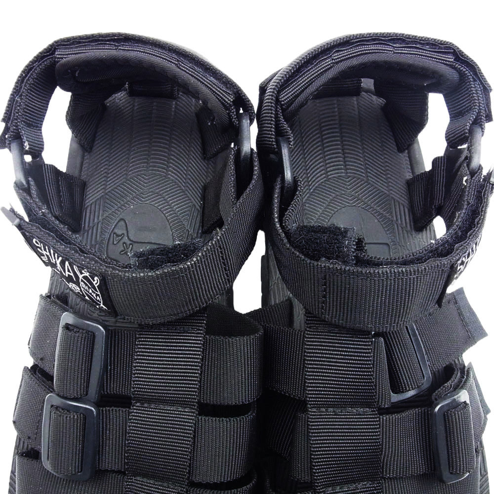 シャカ HIKER ハイカー サンダル ブラック系 28cm【中古】