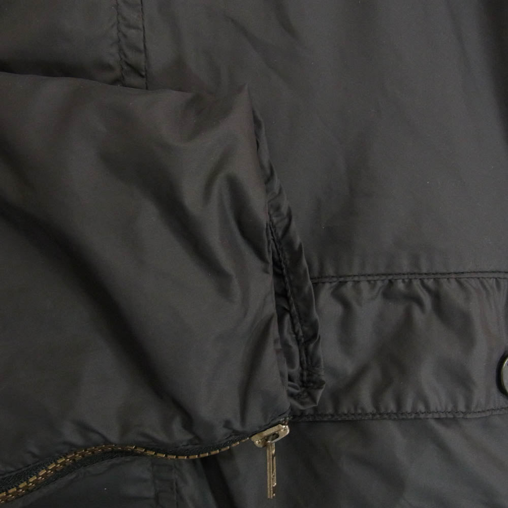 ビーバー コーデュロイ切替 ナイロン ジャケット イギリス製 ブラック系 M【中古】