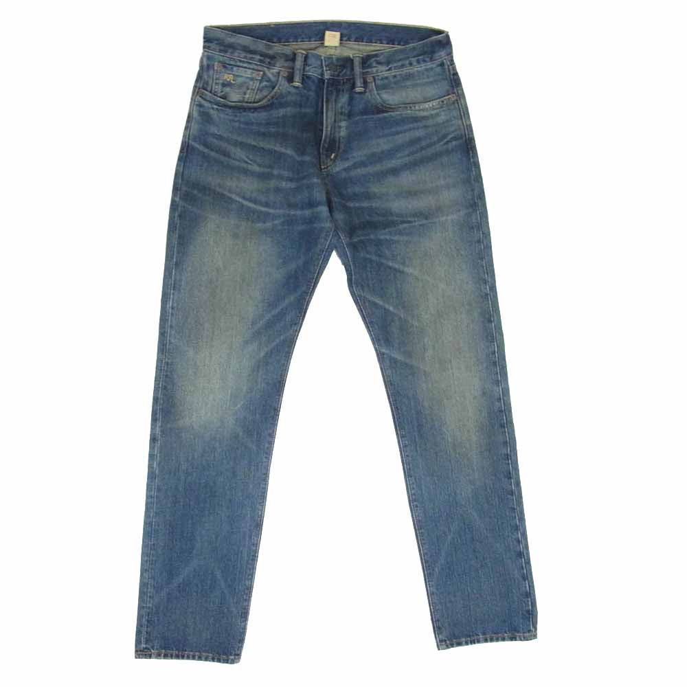 RRL ダブルアールエル 9832 ストレート デニム パンツ メキシコ製 インディゴブルー系 30【中古】