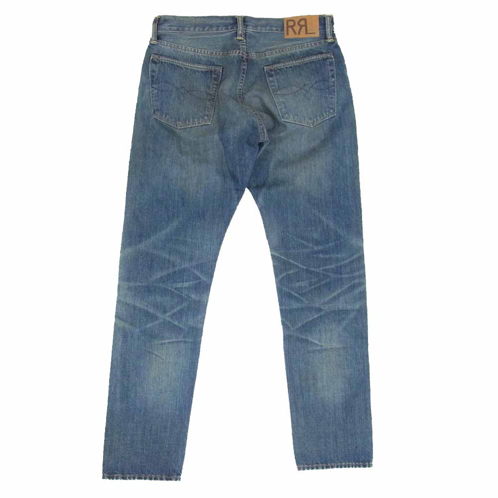 RRL ダブルアールエル 9832 ストレート デニム パンツ メキシコ製 インディゴブルー系 30【中古】