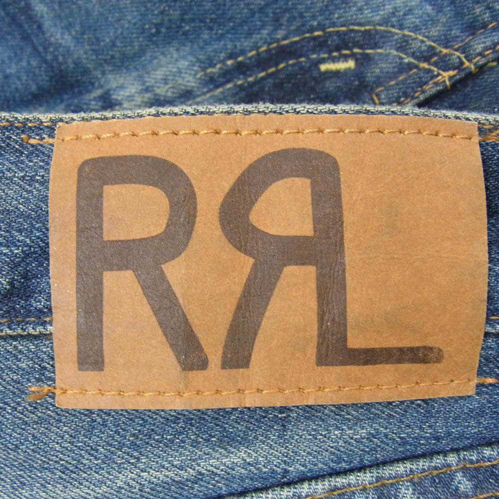 RRL ダブルアールエル 9832 ストレート デニム パンツ メキシコ製 インディゴブルー系 30【中古】
