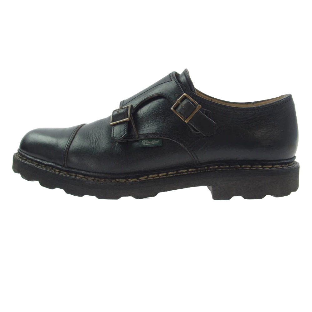 Paraboot パラブーツ 981412 WILLIAM ウィリアム MARCHE II SOLE レザー ビジネス シューズ ブラック系 8【中古】