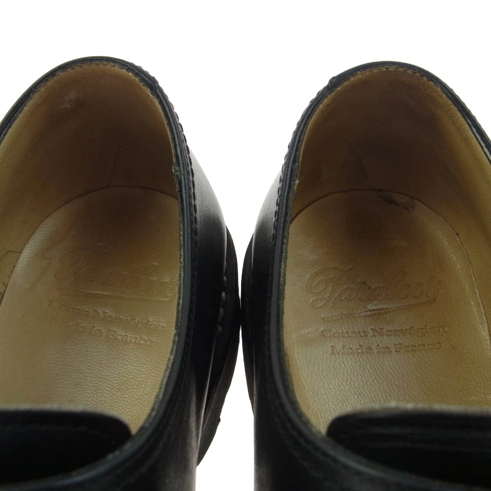 Paraboot パラブーツ 981412 WILLIAM ウィリアム MARCHE II SOLE レザー ビジネス シューズ ブラック系 8【中古】