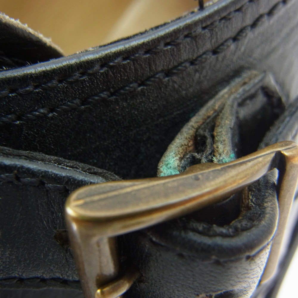 Paraboot パラブーツ 981412 WILLIAM ウィリアム MARCHE II SOLE レザー ビジネス シューズ ブラック系 8【中古】