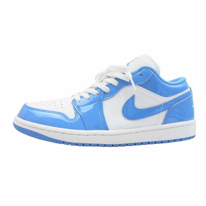 NIKE ナイキ FZ2138-114 Air Jordan 1 Low SE Legend Blue エアジョーダン1 ロー レジェンドブルー  スニーカー ホワイト系 ライトブルー系 26.5cm【極上美品】【中古】