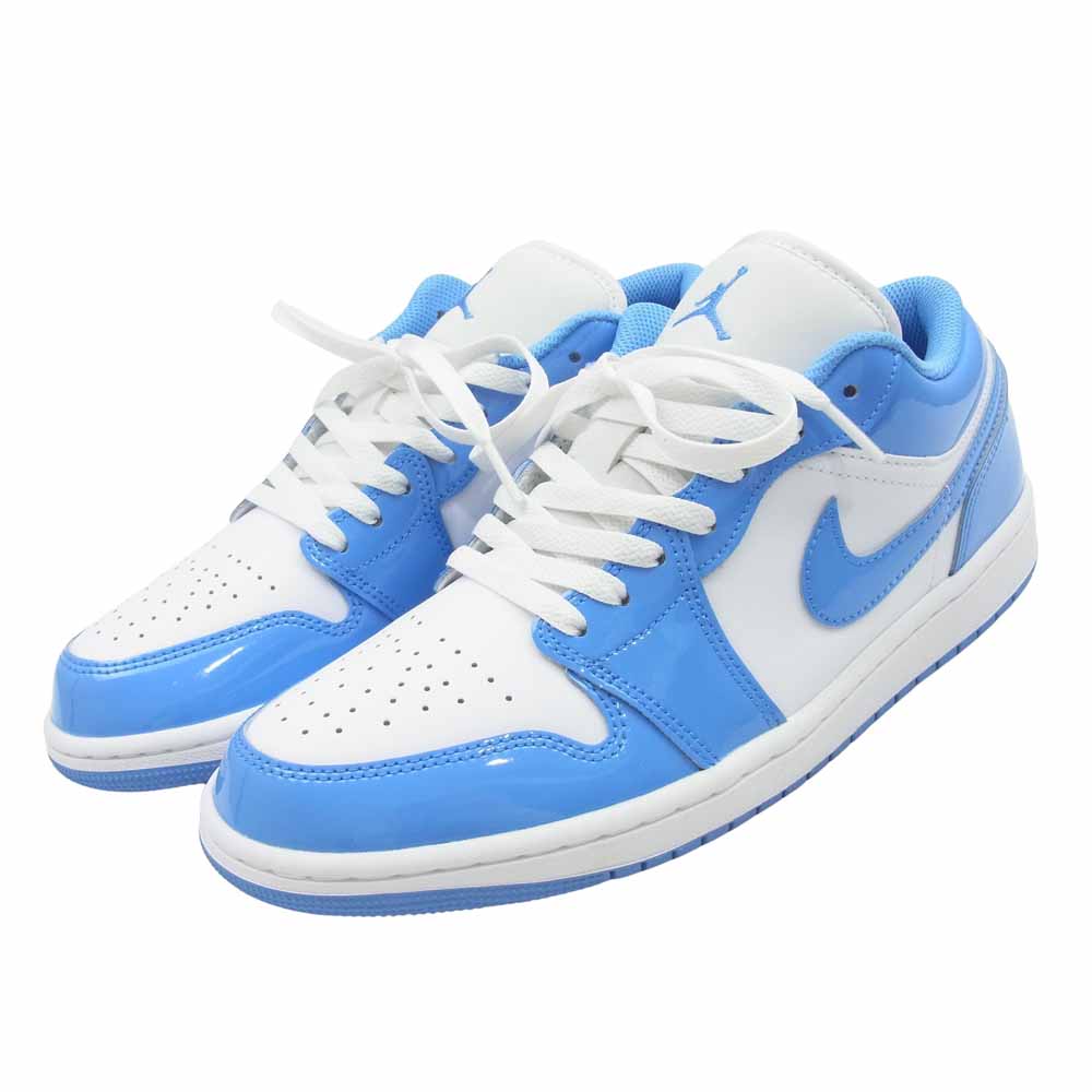 NIKE ナイキ FZ2138-114 Air Jordan 1 Low SE Legend Blue エアジョーダン1 ロー レジェンドブルー スニーカー ホワイト系 ライトブルー系 26.5cm【極上美品】【中古】