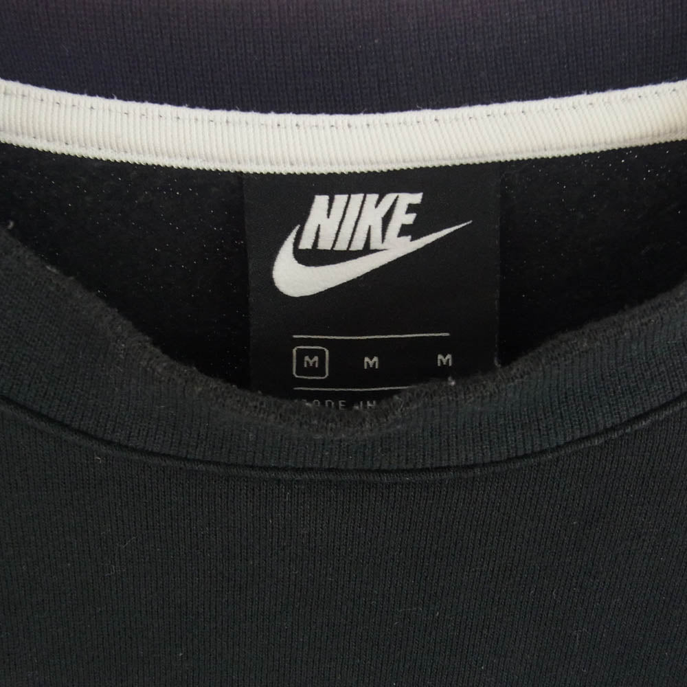 NIKE ナイキ BQ6462-010 HBR BB STMT CREW SWEATSHIRT クルー スウェット ブラック系 M【中古】