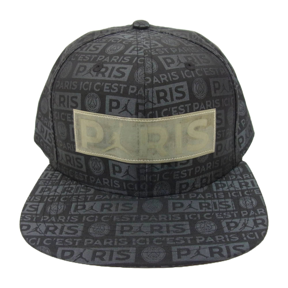 NIKE ナイキ CJ8056-010 Jordan ジョーダン × Paris Saint Germain パリサンジェルマン Pro Cap キャップ 黒系 ブラック系【中古】