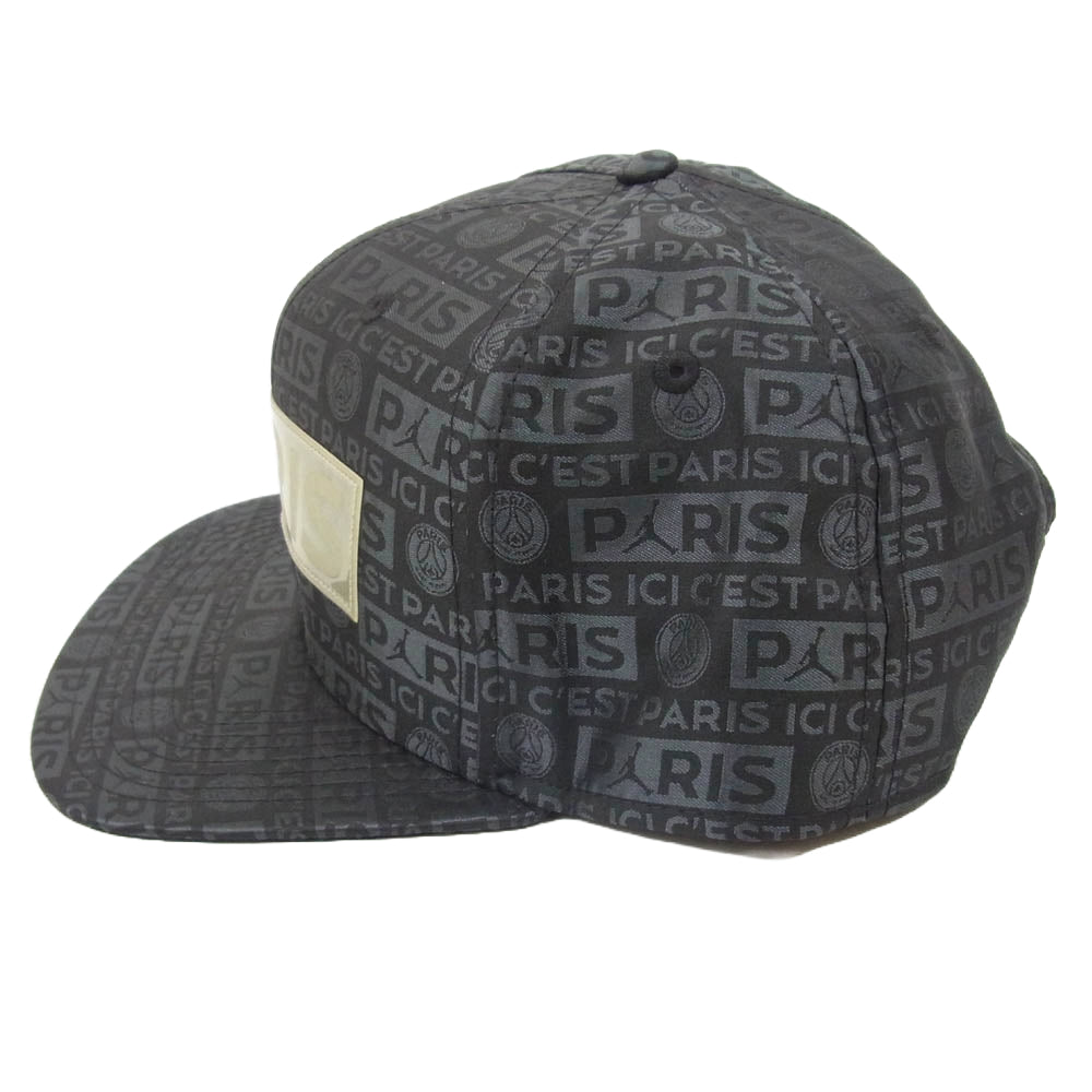 NIKE ナイキ CJ8056-010 Jordan ジョーダン × Paris Saint Germain パリサンジェルマン Pro Cap キャップ 黒系 ブラック系【中古】