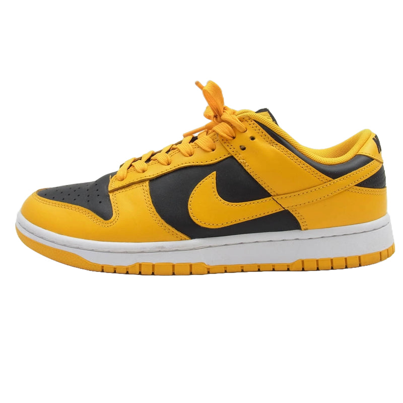 NIKE ナイキ DD1391-004 Dunk Low Championship Goldenrod ダンク ロー チャンピオンシップ ゴールデンロッド スニーカー ブラック系 イエロー系 27cm【中古】