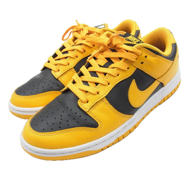 NIKE ナイキ DD1391-004 Dunk Low Championship Goldenrod ダンク ロー チャンピオンシップ ゴールデンロッド スニーカー ブラック系 イエロー系 27cm【中古】