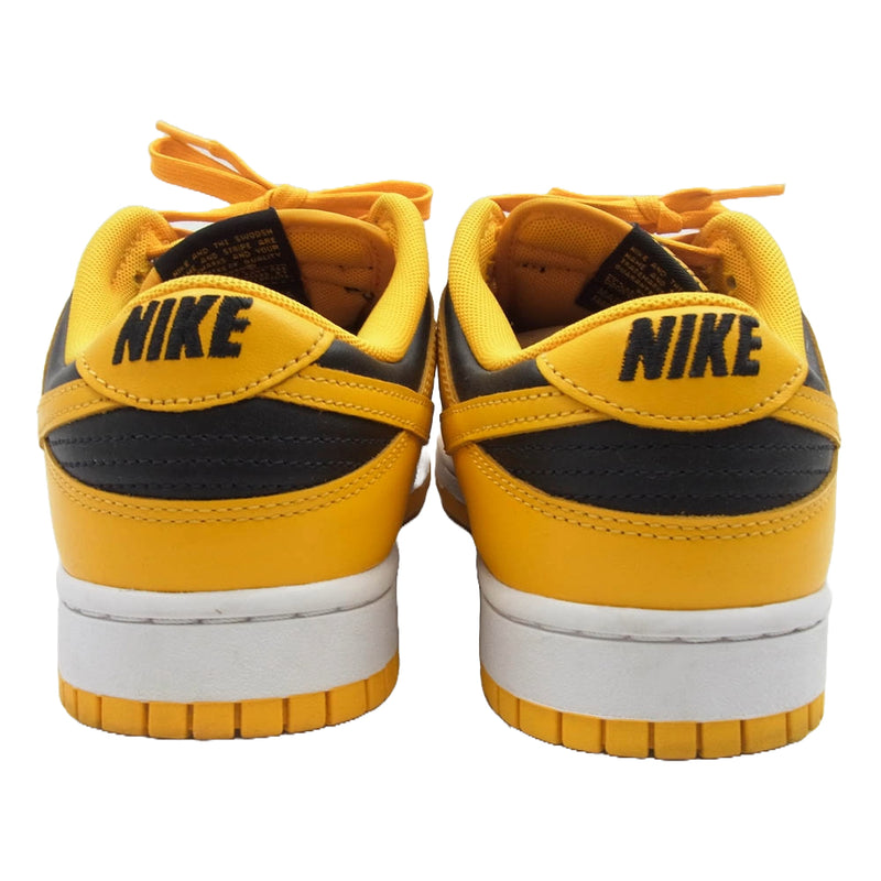 NIKE ナイキ DD1391-004 Dunk Low Championship Goldenrod ダンク ロー チャンピオンシップ ゴールデンロッド スニーカー ブラック系 イエロー系 27cm【中古】