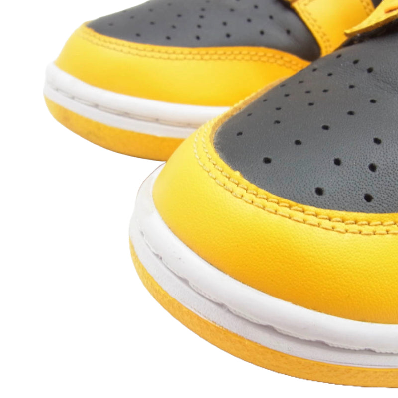 NIKE ナイキ DD1391-004 Dunk Low Championship Goldenrod ダンク ロー チャンピオンシップ ゴールデンロッド スニーカー ブラック系 イエロー系 27cm【中古】