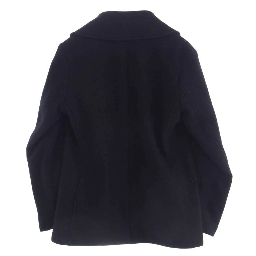schott ショット 7537 USA製 758US 日本別注 24oz スリムフィット シングル ピーコート ネイビー系 38【中古】