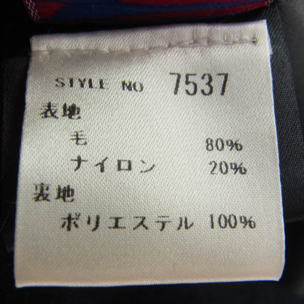 schott ショット 7537 USA製 758US 日本別注 24oz スリムフィット シングル ピーコート ネイビー系 38【中古】