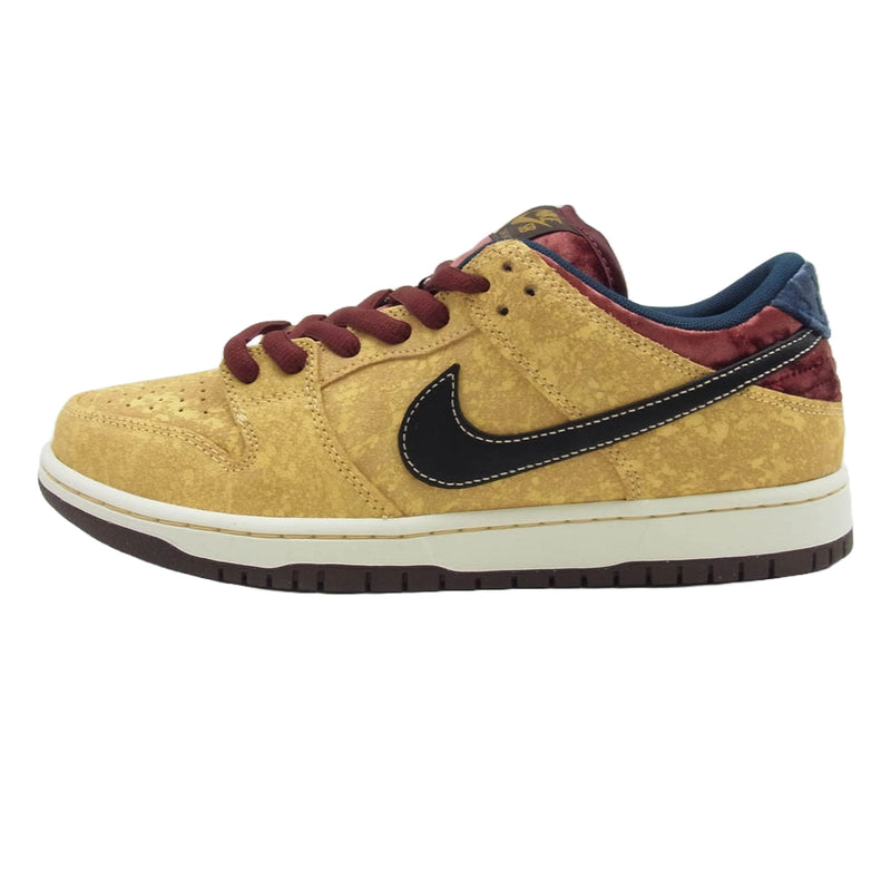 NIKE ナイキ FZ1278-200 SB Dunk Low Pro City of Cinema ダンク ロー プロ シティ オブ シネマ スニーカー イエロー系 ワインレッド系 27cm【新古品】【未使用】【中古】