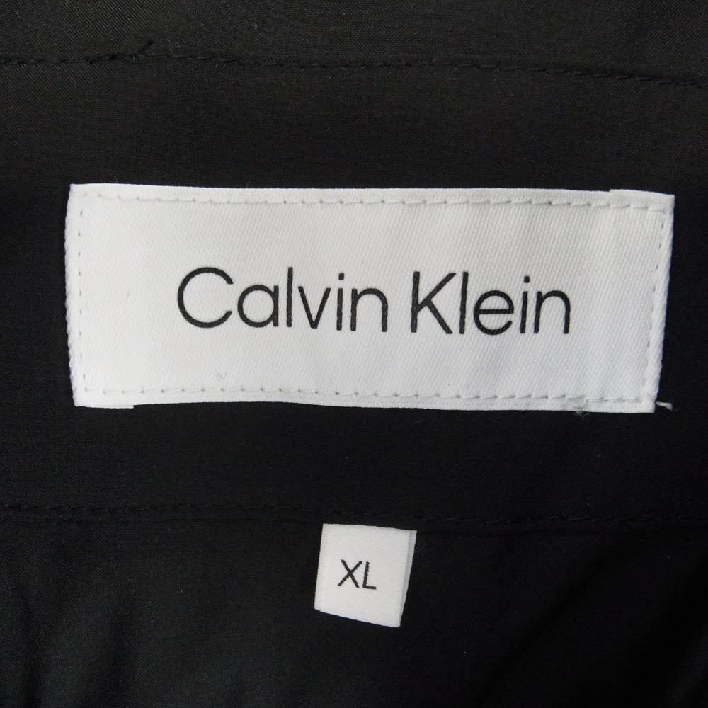 CALVIN KLEIN カルバンクライン ライナー 脱着式 中綿ジャケット ブラック系 XL【美品】【中古】