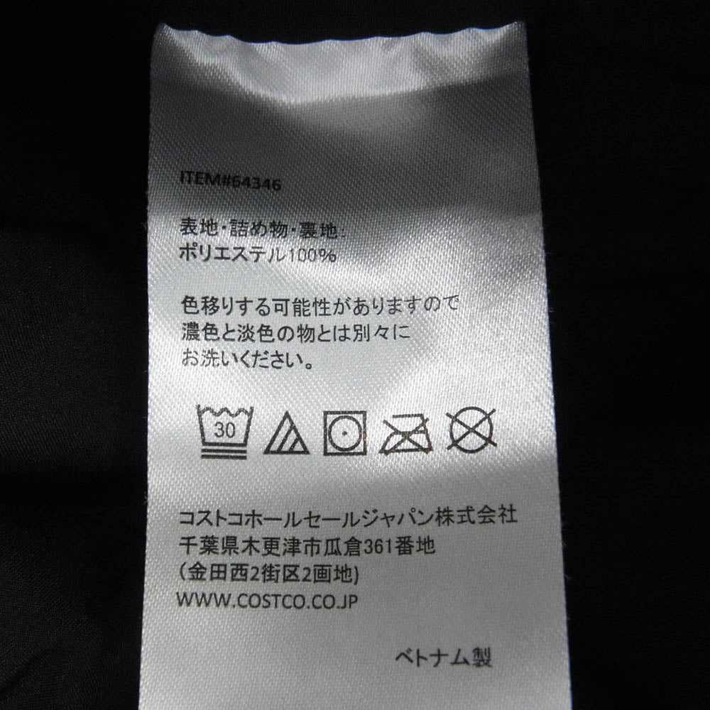 CALVIN KLEIN カルバンクライン ライナー 脱着式 中綿ジャケット ブラック系 XL【美品】【中古】