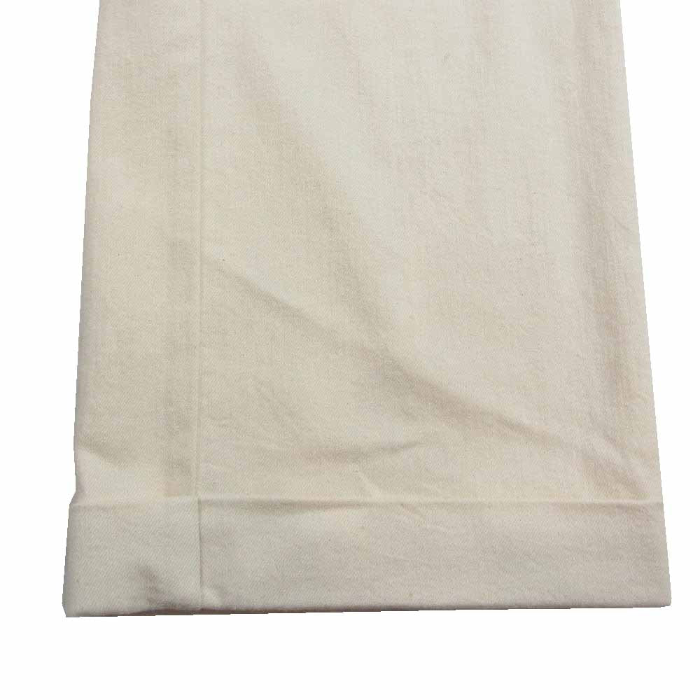 S Max Mara エスマックスマーラ マックスマーラジャパンタグ ホワイト コットン デニム パンツ オフホワイト系 36【中古】