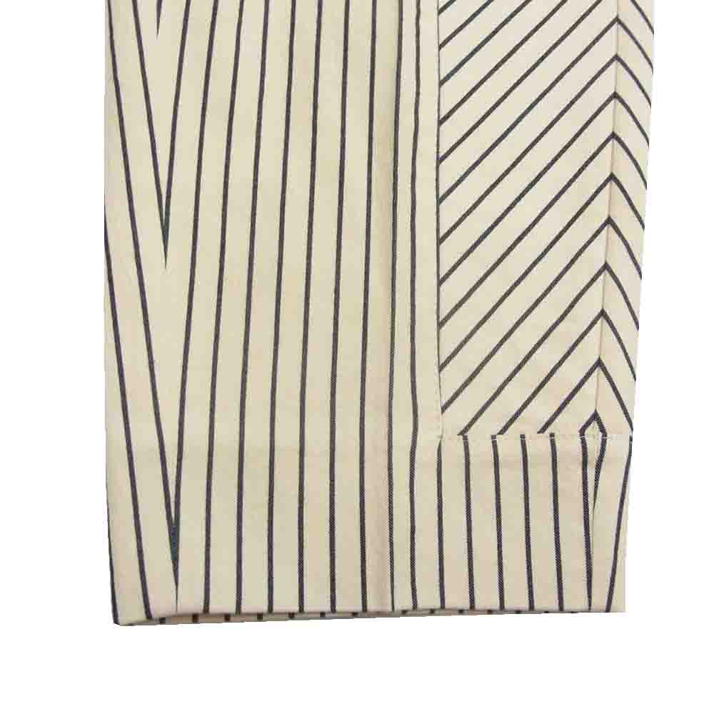 スポーツマックス マックスマーラジャパンタグ ストライプ パンツ アイボリー系 34【中古】