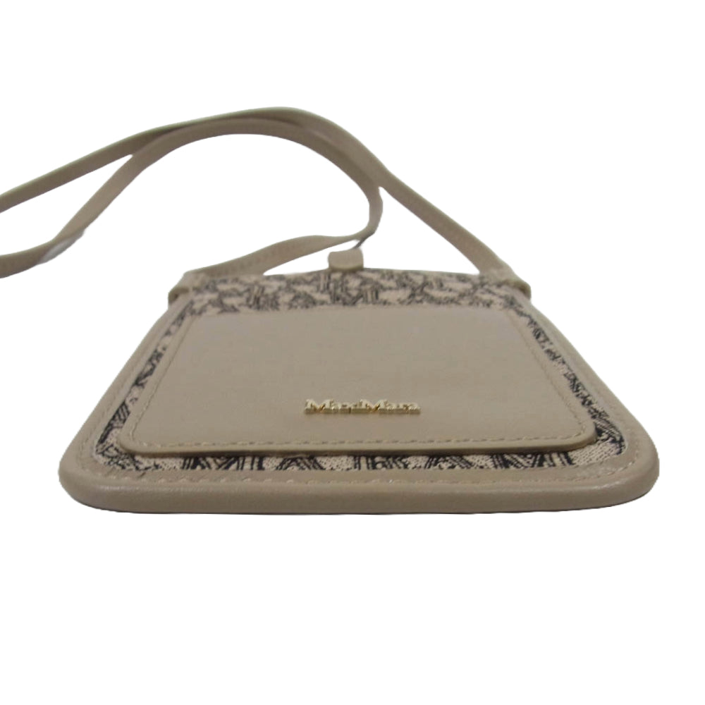 MAX MARA マックスマーラ 2347210139 PHONY MaxMaraGram スマホショルダー スマホホルダー ブラウン系【極上美品】【中古】