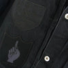 Sacai サカイ 24-03525M × Gonz ゴンズ BEYONDEXX Denim Jacket  デニム ジャケット ブラック系 4【新古品】【未使用】【中古】