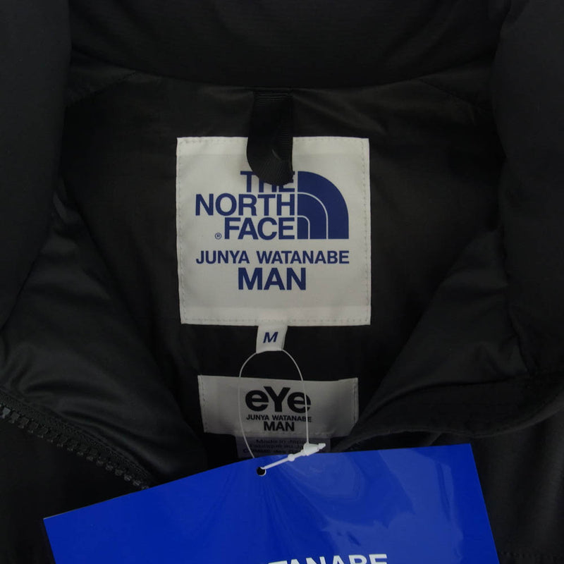 JUNYA WATANABE COMME des GARCONS MAN ジュンヤワタナベコムデギャルソンマン 22AW WJ-J914 × THE NORTH FACE ノースフェイス パッチワーク ダウン ジャケット カーキ系 ブラック系 M【新古品】【未使用】【中古】