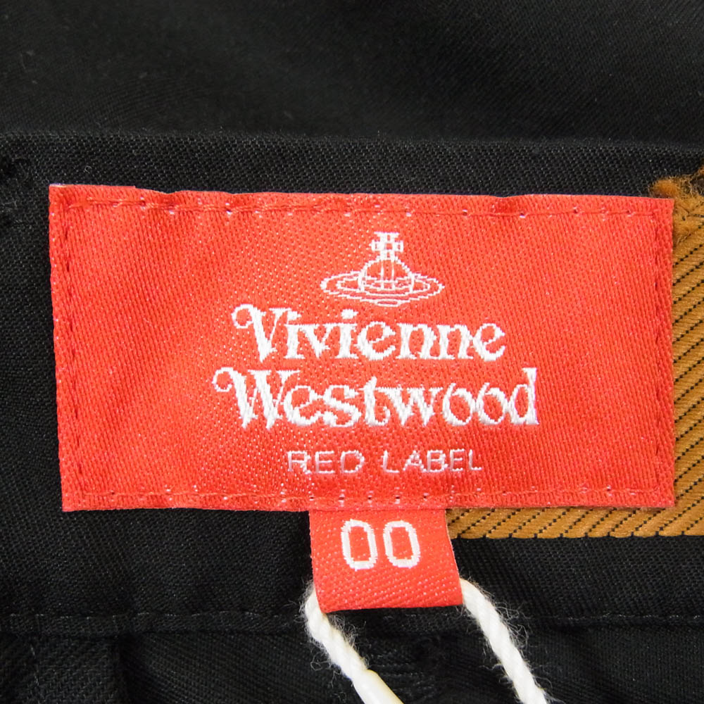 Vivienne Westwood ヴィヴィアンウエストウッド 16-12-731008-00 RED LABEL オーブデザイン サルエル パンツ ブラック系 00 【中古】