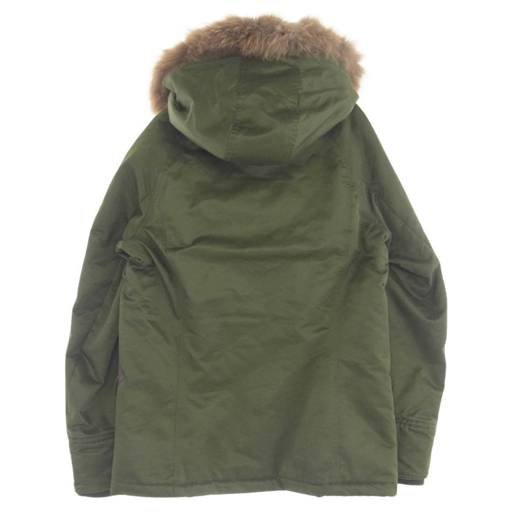 junhashimoto ジュンハシモト 1041620023 VINTAGE N-3B モッズコート カーキ系 4【中古】