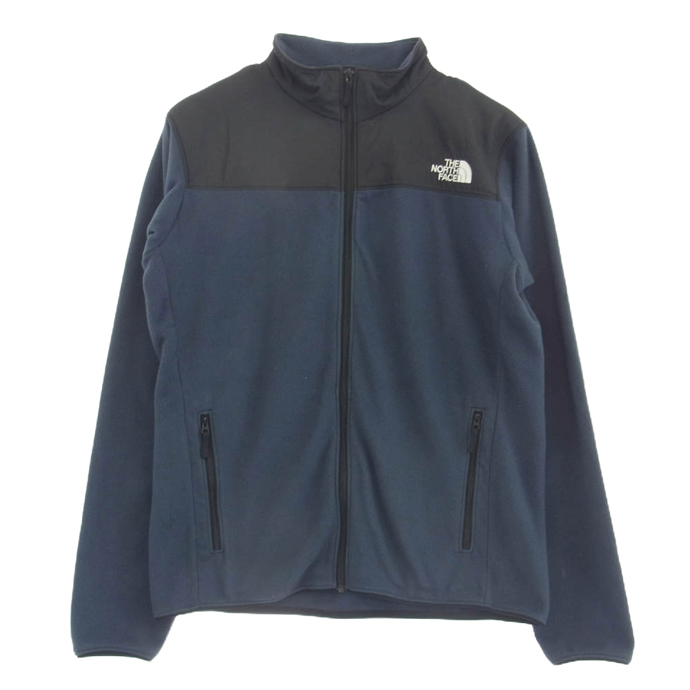 THE NORTH FACE ノースフェイス NL71904 MOUNTAIN VERSA MICRO JACKET マウンテン バーサ マイクロ ジャケット フリース ネイビー系 L【中古】