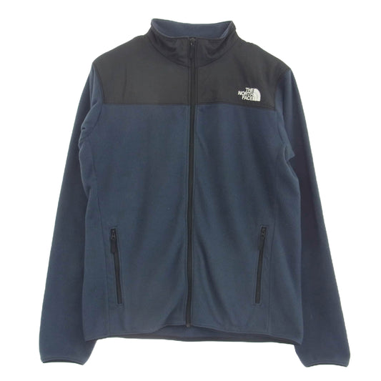 THE NORTH FACE ノースフェイス NL71904 MOUNTAIN VERSA MICRO JACKET マウンテン バーサ マイクロ ジャケット フリース ネイビー系 L【中古】