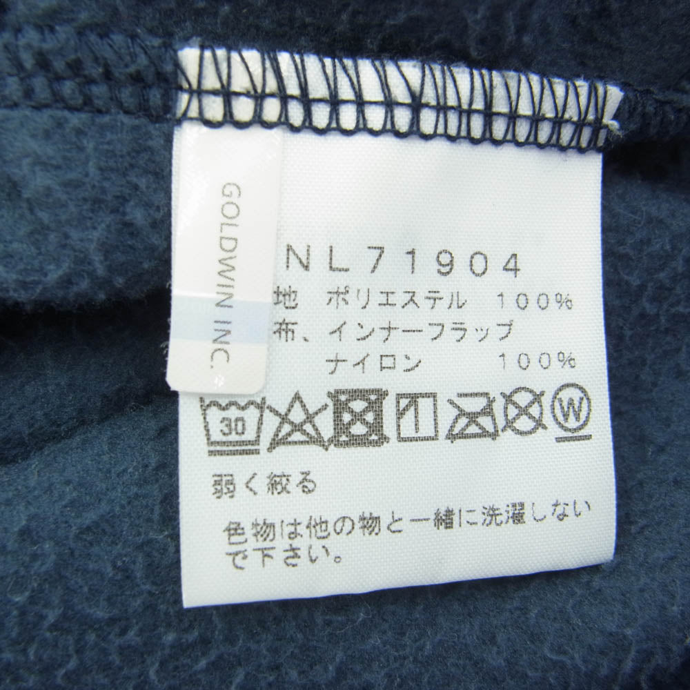 THE NORTH FACE ノースフェイス NL71904 MOUNTAIN VERSA MICRO JACKET マウンテン バーサ マイクロ ジャケット フリース ネイビー系 L【中古】