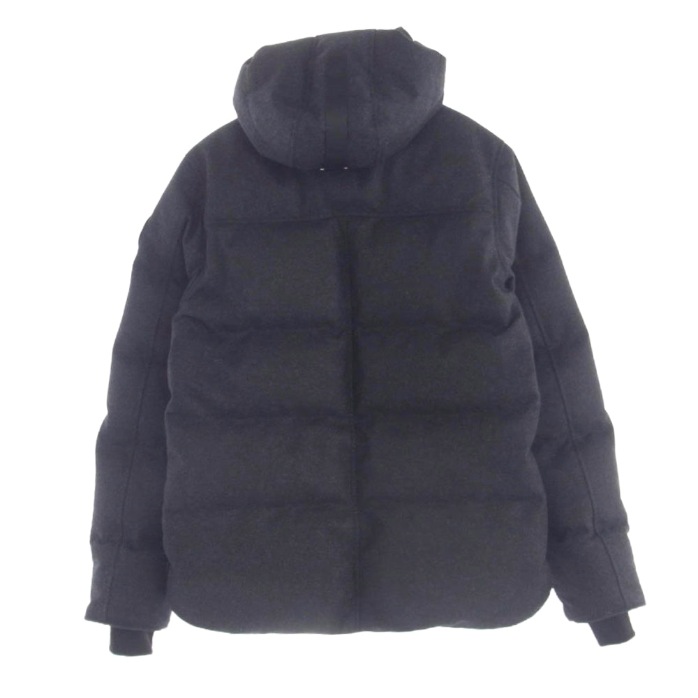 CANADA GOOSE カナダグース 3804M1 MacMillan Parka Wool マクミランパーカ ウール ダウンジャケット ダークグレー系 S【中古】