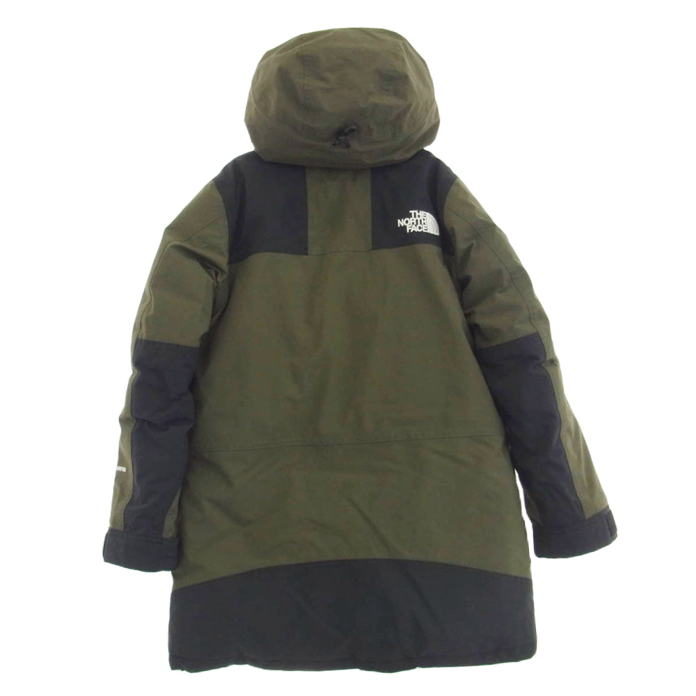 THE NORTH FACE ノースフェイス NDW92237 レディース Mountain Down Coat マウンテン ダウン コート ジャケット カーキ系 M【中古】