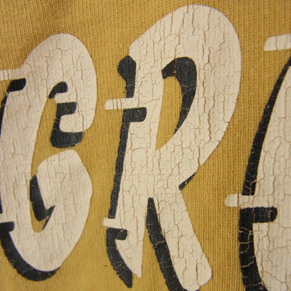 GERUGA ゲルガ GR-C-105 VERY HEAVY POCKET T-S バイオウォッシュ Tシャツ マスタード系 5【中古】