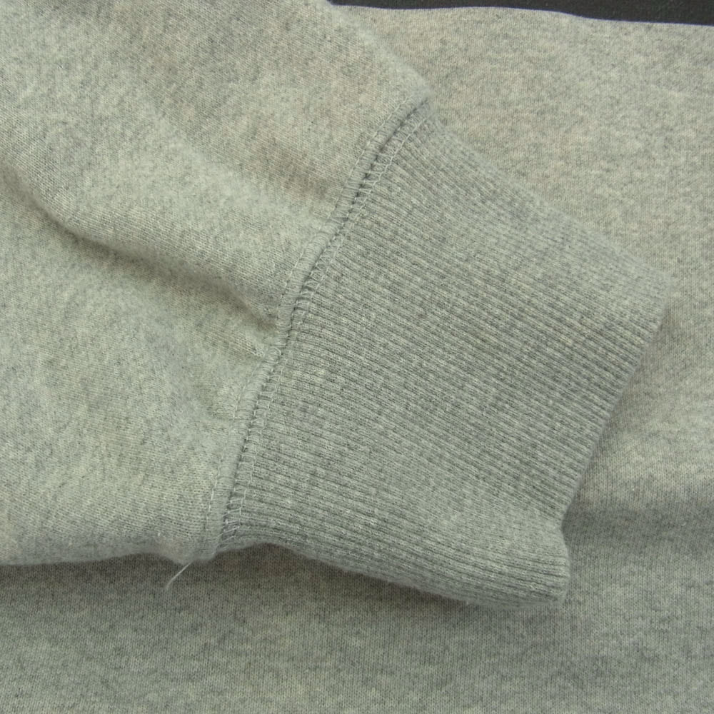 NANGA ナンガ NW2311-1F202 ECO HYBRID BOX LOGO SWEAT HOODIE エコ ハイブリッド ボックス ロゴ スウェット フーディー パーカー グレー系 L【中古】