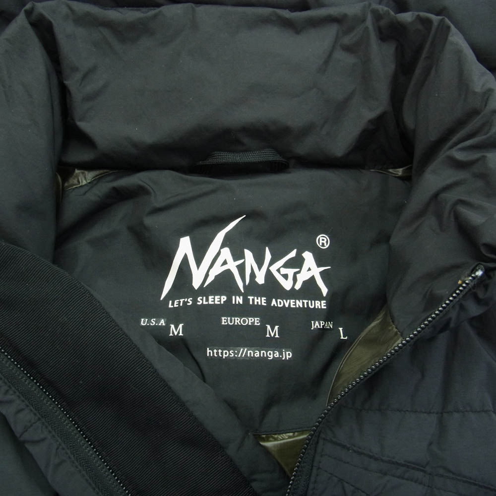 NANGA ナンガ ND2341-1A502 MAZENO RIDGE JACKET マゼノ リッジ ダウン ジャケット ブラック系 L【中古】