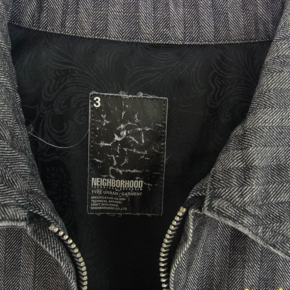NEIGHBORHOOD ネイバーフッド TSNH-JK-09 ヒッコリー ジャケット