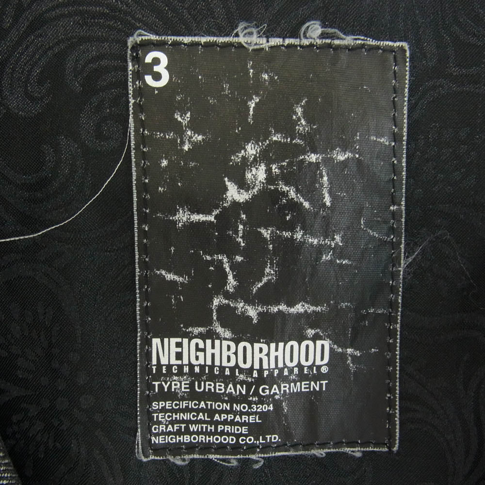 初期 NEIGHBORHOOD 00s 蝿柄 スウィングトップ ネイバーフッド NEIGHBORHOOD ネイバーフッド TSNH-JK-09 ヒッコリー ジャケット