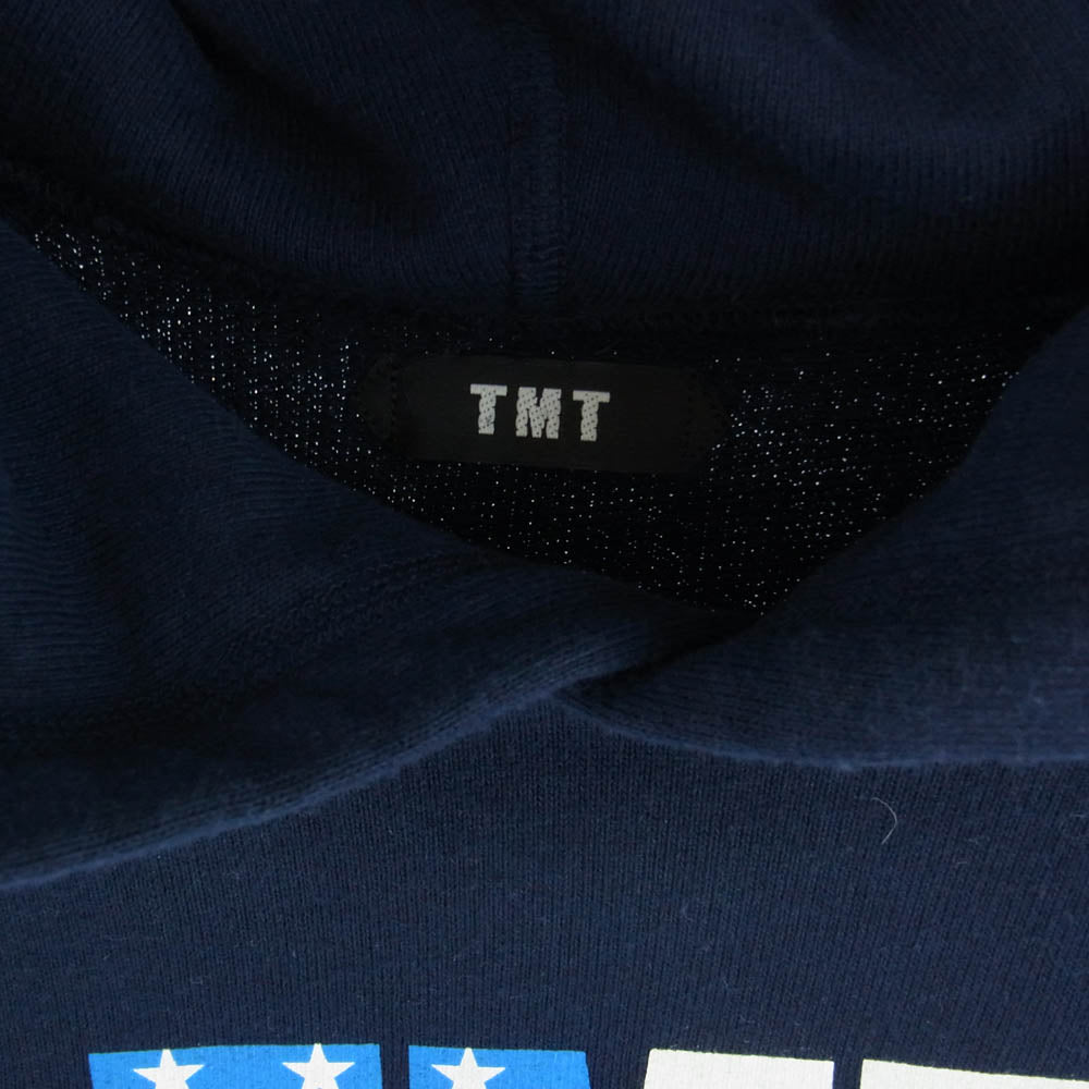 TMT ティーエムティー TSW-S15SP03 YOURS BIG 3 プルオーバー パーカー 星条旗 ネイビー系 L【中古】
