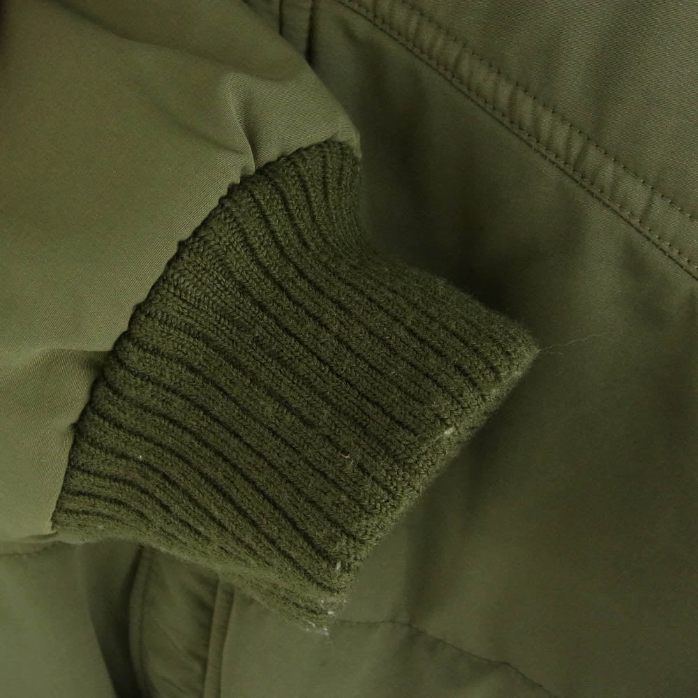 WESTRIDE ウエストライド リバーシブル 中綿 ジャケット ネイティブ柄 フリース ジャケット カーキ系 XL【中古】