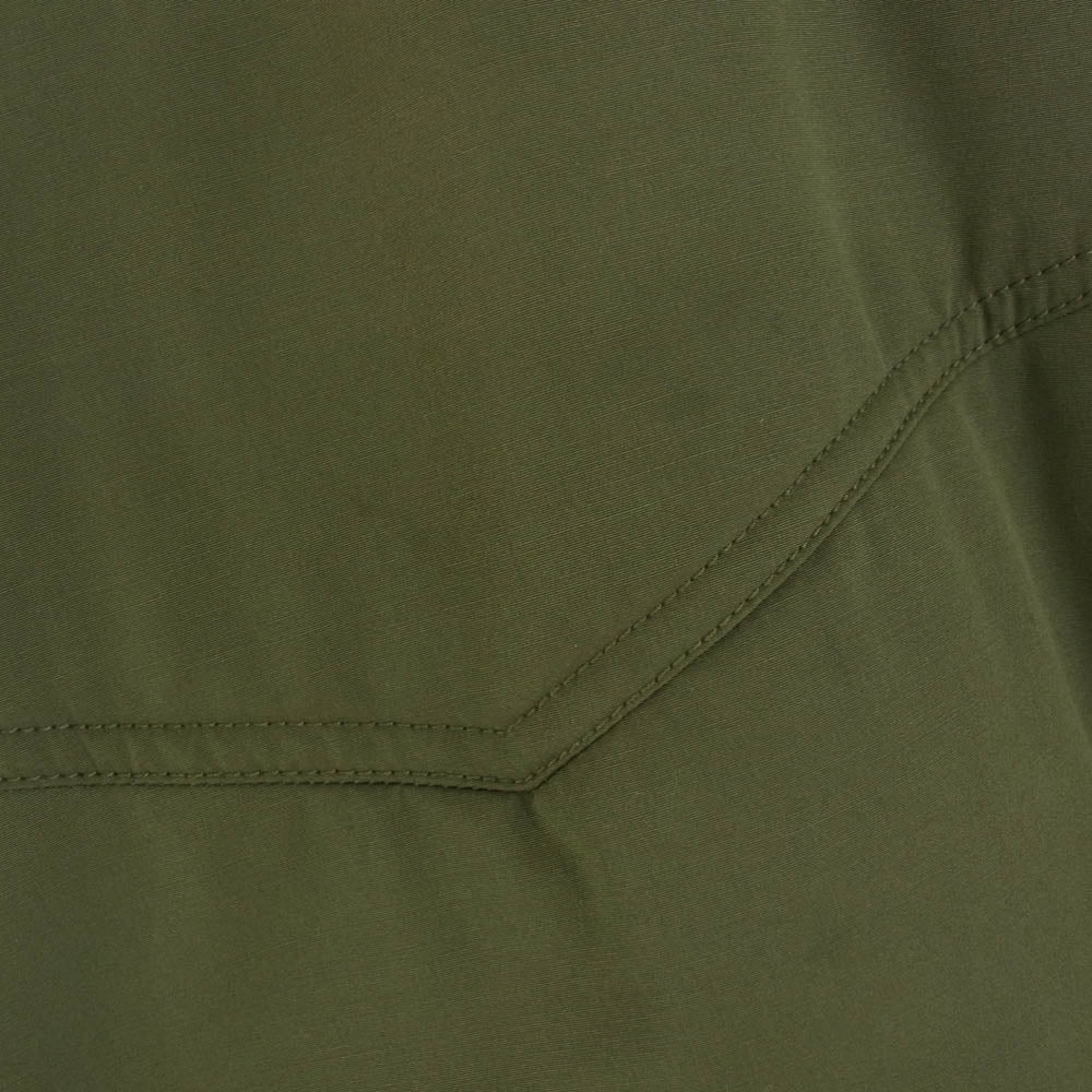 WESTRIDE ウエストライド リバーシブル 中綿 ジャケット ネイティブ柄 フリース ジャケット カーキ系 XL【中古】