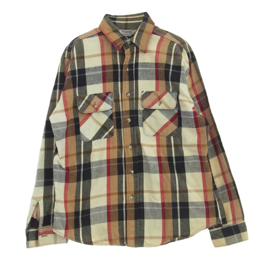 FIVE BROTHER ファイブブラザー 70s～80s USA製 チェック 長袖 シャツ SIZE L マルチカラー系 L【中古】