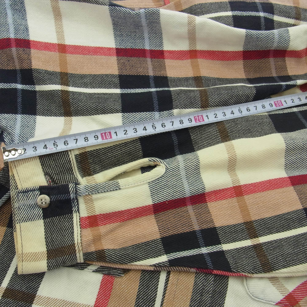 FIVE BROTHER ファイブブラザー 70s～80s USA製 チェック 長袖 シャツ SIZE L マルチカラー系 L【中古】