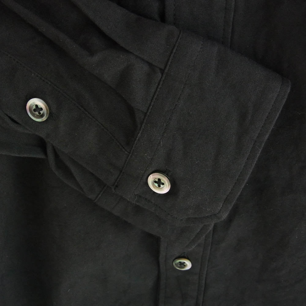 ジャンゴアトゥール D-AL-S22 classic detachablecollar shirt デタッチャブル カラー シャツ ネイビー系 M【中古】